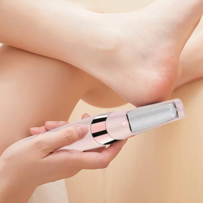 Varolan Electric Foot Grinder, Rechargeable Foot Callus Remover, Electric Foot Callus Remover Kit Foot File, Cordless Pedicure Machine, Portable Foot Files Cleaning Tool for Home and Travel, Mother'S Day Gift, Valentine'S Day Gift